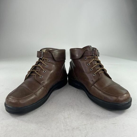 Birkenstock women's Footprints Marino lined boot US 9 Belted Chukka Booties - Picture 3 of 10